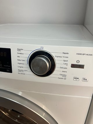 Lavadora Haier Hw80-Bp14636n Nueva
