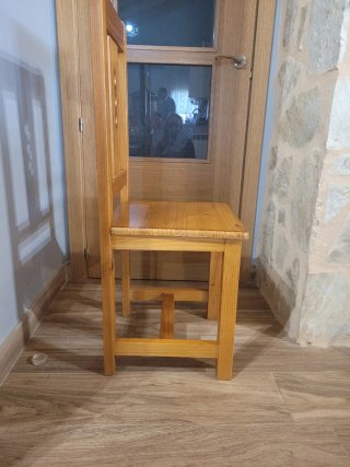 Conjunto 6 Sillas Pino Macizo