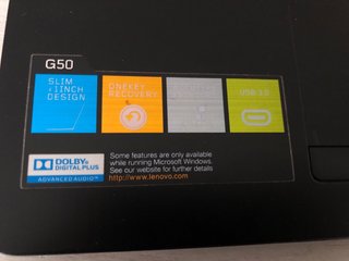 Portátil Lenovo Negro G50 Negro AMD