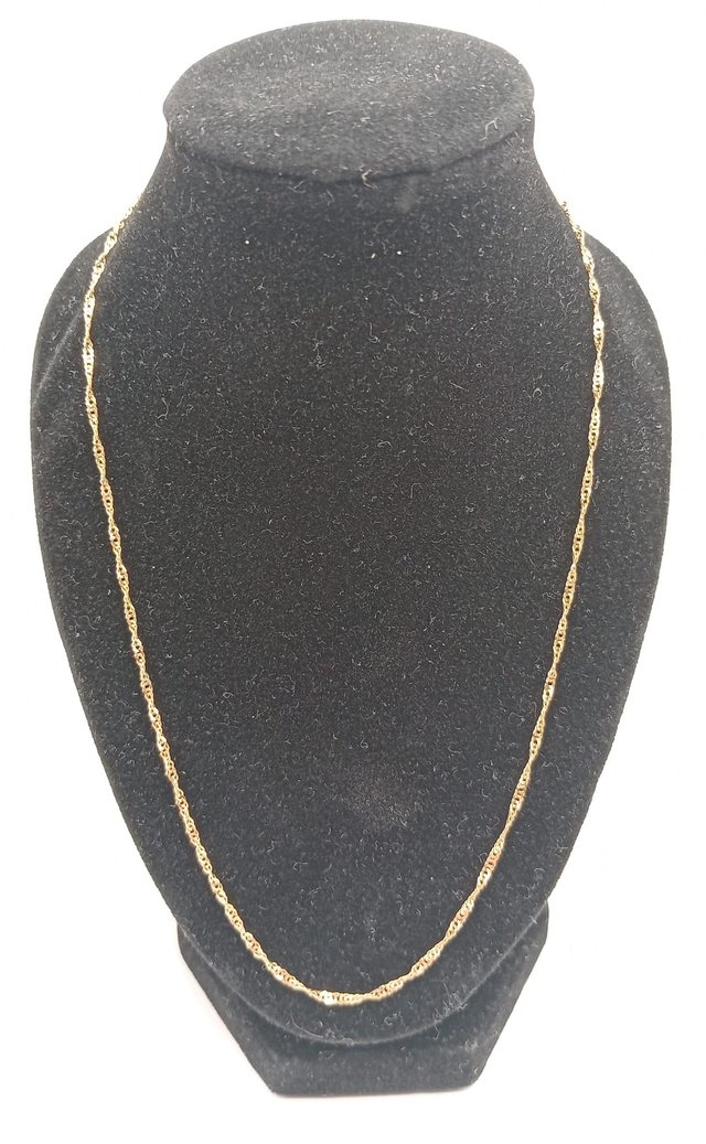 Cadena Singapour de oro 18k, 1,21gr, Ref. O-412.