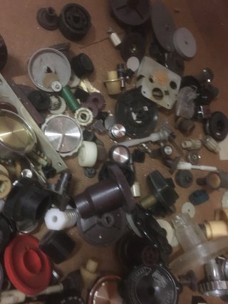 Lote Botones y Controladores Audio Antiguo recambi