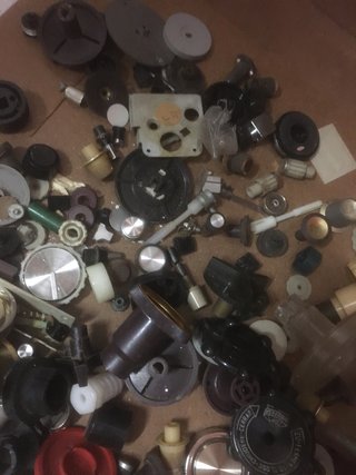 Lote Botones y Controladores Audio Antiguo recambi