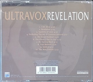 ULTRAVOX - REVELATION CD
