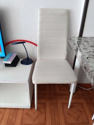 Mesa de cristal con sillas 6 sillas