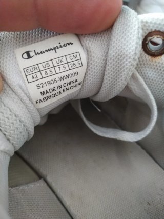 Zapatillas Champion Blancas Talla 42