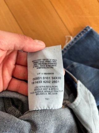 Levi's 501 Vintage Stone Wash W34 L30