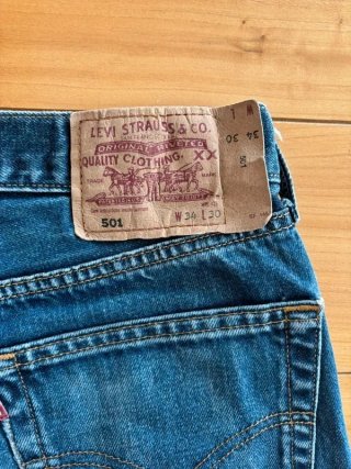 Levi's 501 Vintage Stone Wash W34 L30