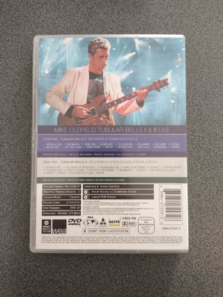 Mike Oldfield Tubular Bells II & III Live DVD
