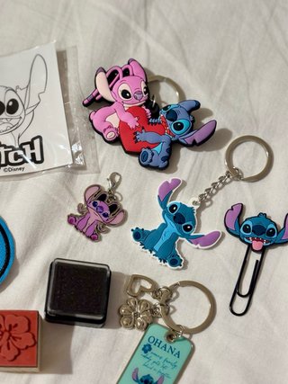 Lotto 15 Gadget Stitch Disney
