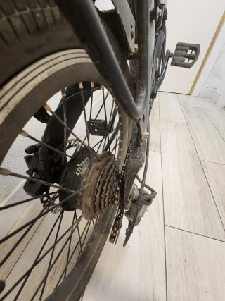 Bicicleta eléctrica plegable