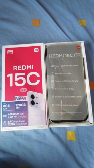 Xiaomi Redmi 15C 128GB 8GB RAM 5G Nuevo