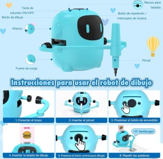 Robot educativo e interactivo de dibujo.