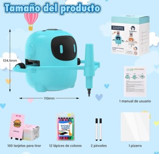 Robot educativo e interactivo de dibujo.