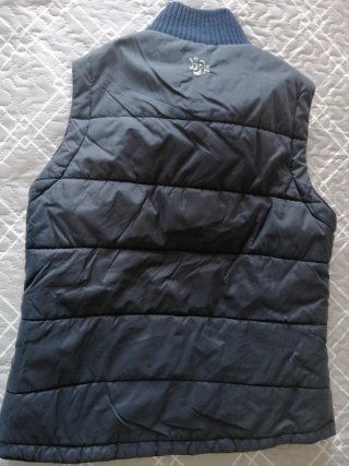 Chaleco acolchado mujer negro