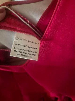 Traje de flamenca rojo para niña Talla 4-6