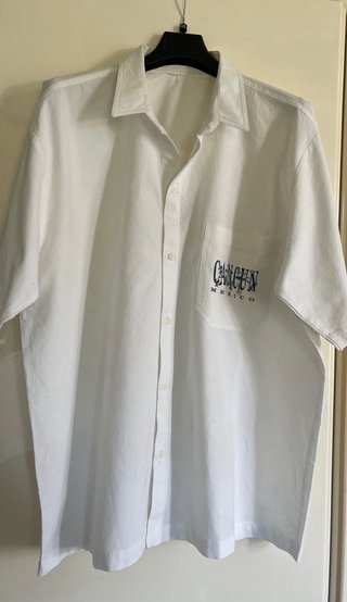 Camicia uomo cotone bianca XL