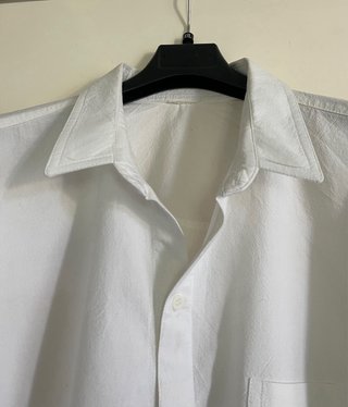Camicia uomo cotone bianca XL