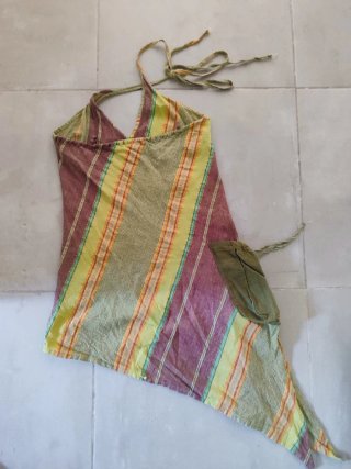 Vestido de tirantes con bolsillos