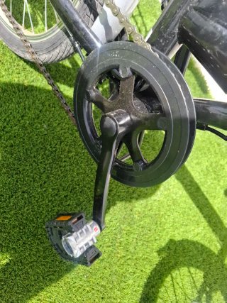 Bicicleta Plegable Negra.Solo un par de usos.