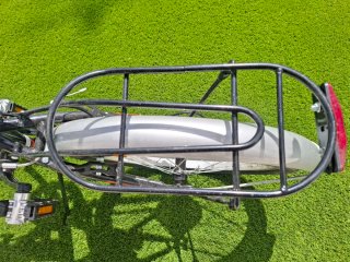 Bicicleta Plegable Negra.Solo un par de usos.