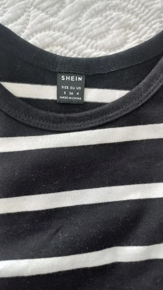 Lote Shein Talla S: Vestido y 2 Tops