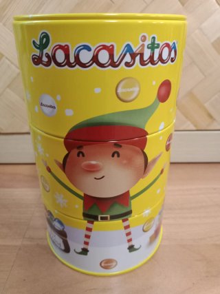 Hucha Lacasa Navidad Lata