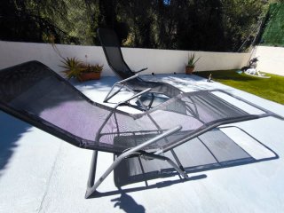 2 Tumbonas Naterial Plegables