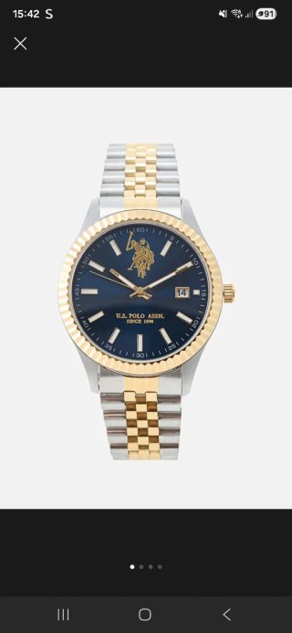 Reloj U.S. Polo Assn. Azul y Blanco