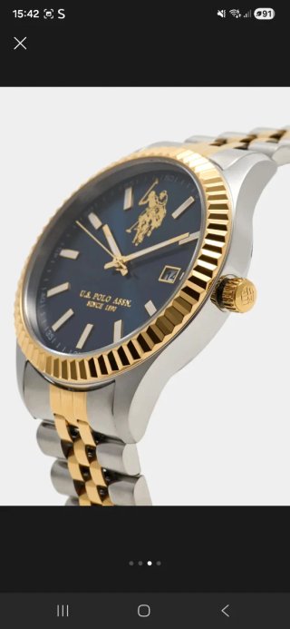 Reloj U.S. Polo Assn. Azul y Blanco