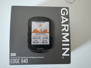 Garmin 840 Solar GPS.