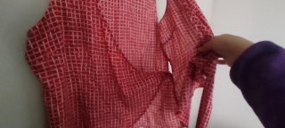 Blusa Surkana Rosa Cuadros