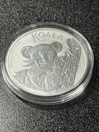 Moneda Plata Koala 2026 1  9999 1Oz