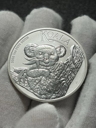 Moneda Plata Koala 2026 1  9999 1Oz
