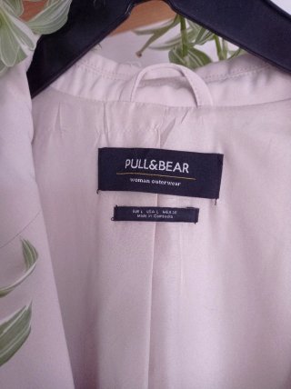 Blazer Pull&Bear Beige Talla L