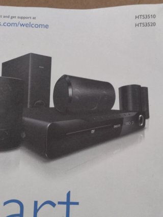 Home Cinema 5.1 Philips Negro