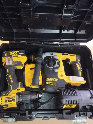 Kit taladro perforador y atornillador DEWALT