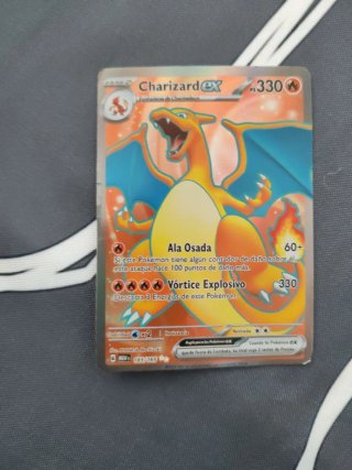 Carta Pokémon Charizard EX 183/165