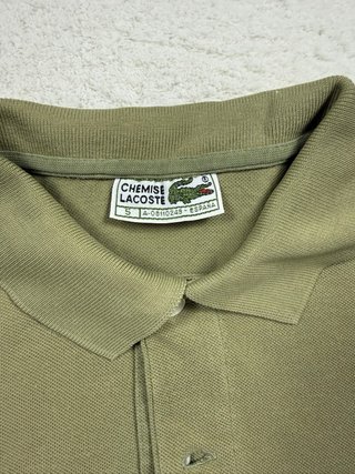 Polo Lacoste Verde Talla M