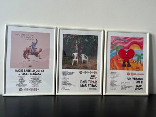 3 Pósters Bad Bunny