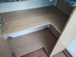 Mueble de cocina rincón