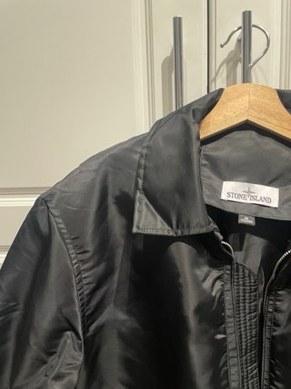 Chaqueta Bomber Stone Island Negra