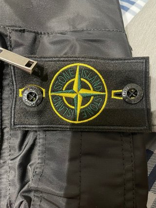 Chaqueta Bomber Stone Island Negra