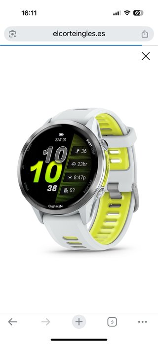 Garmin Forerunner 970 Blanco