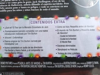 Pesadilla antes de Navidad DVD Coleccionista