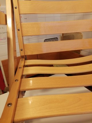 Coppia sdraio F.lli Reguitti Legno Anni '80
