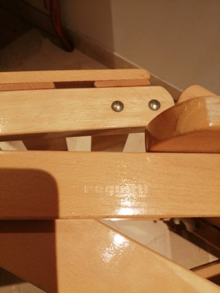 Coppia sdraio F.lli Reguitti Legno Anni '80