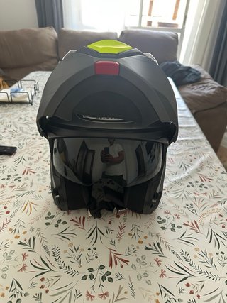 Casco HJC I91 ARVEN MC3HSF Antracita Amarillo Fluo