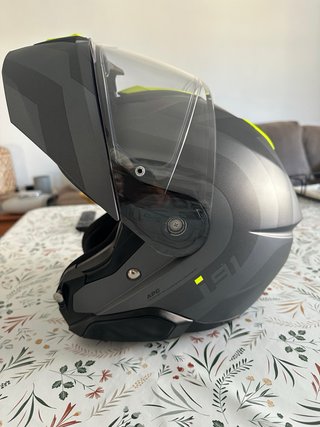 Casco HJC I91 ARVEN MC3HSF Antracita Amarillo Fluo