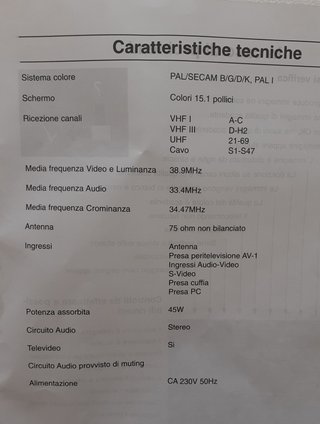 Televisione colori Lcd LG Flatron