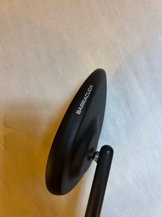 Espejos Barracuda Moto Negros